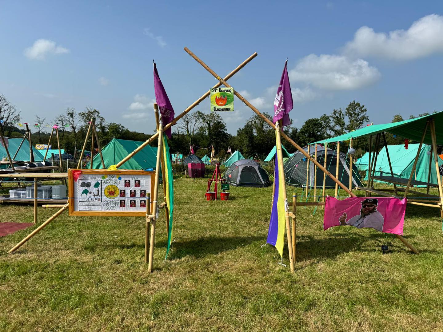 Cubs overnight camp in Blackwater